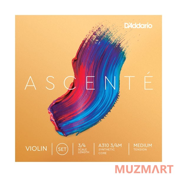 D'Addario A310 3/4M Ascente Струны скрипичные 3/4
