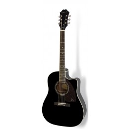 Epiphone AJ-220SCE Ebony электроакустическая гитара