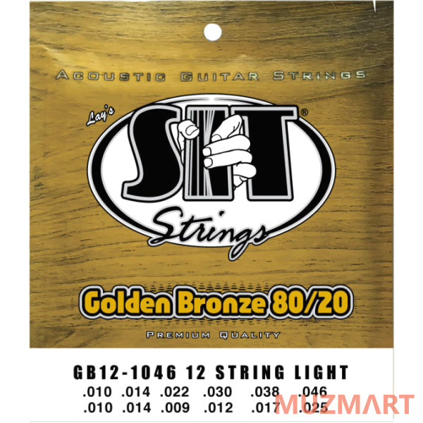 SIT Strings GB121046 Струны золотая бронза